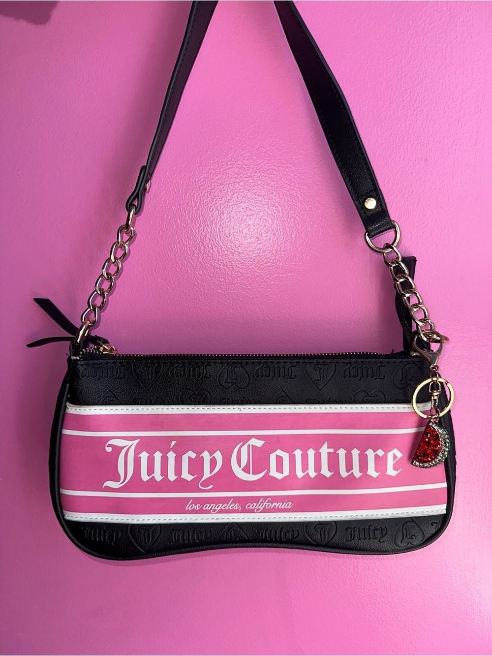 Juicy Couture Pink Fashionista Shoulder Bag
